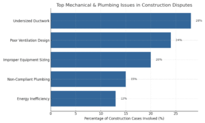 Top Mechanical and Plumbing Issues in Construction Disputes