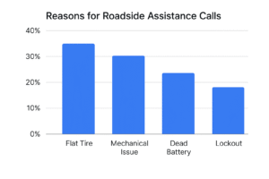 Reasons for Roadside Assistance Calls